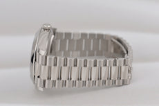 Rolex Day Date 40 Platinum Ice Blue Motif Dial 228206 2022