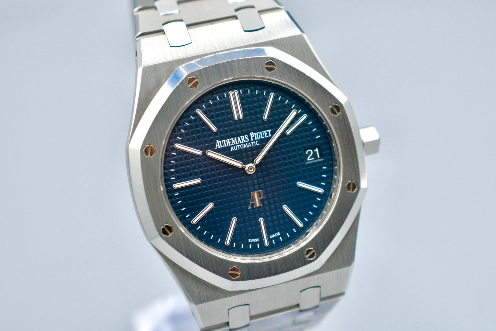 Audemars Piguet Royal Oak Jumbo Steel Blue Dial 15202ST 2017