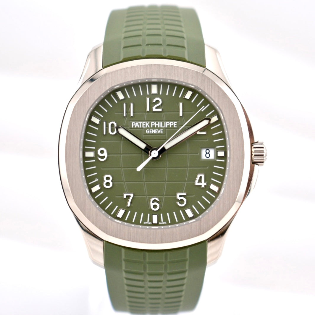 Patek Philippe Aquanaut White Gold Green Dial 5168G-010 2024