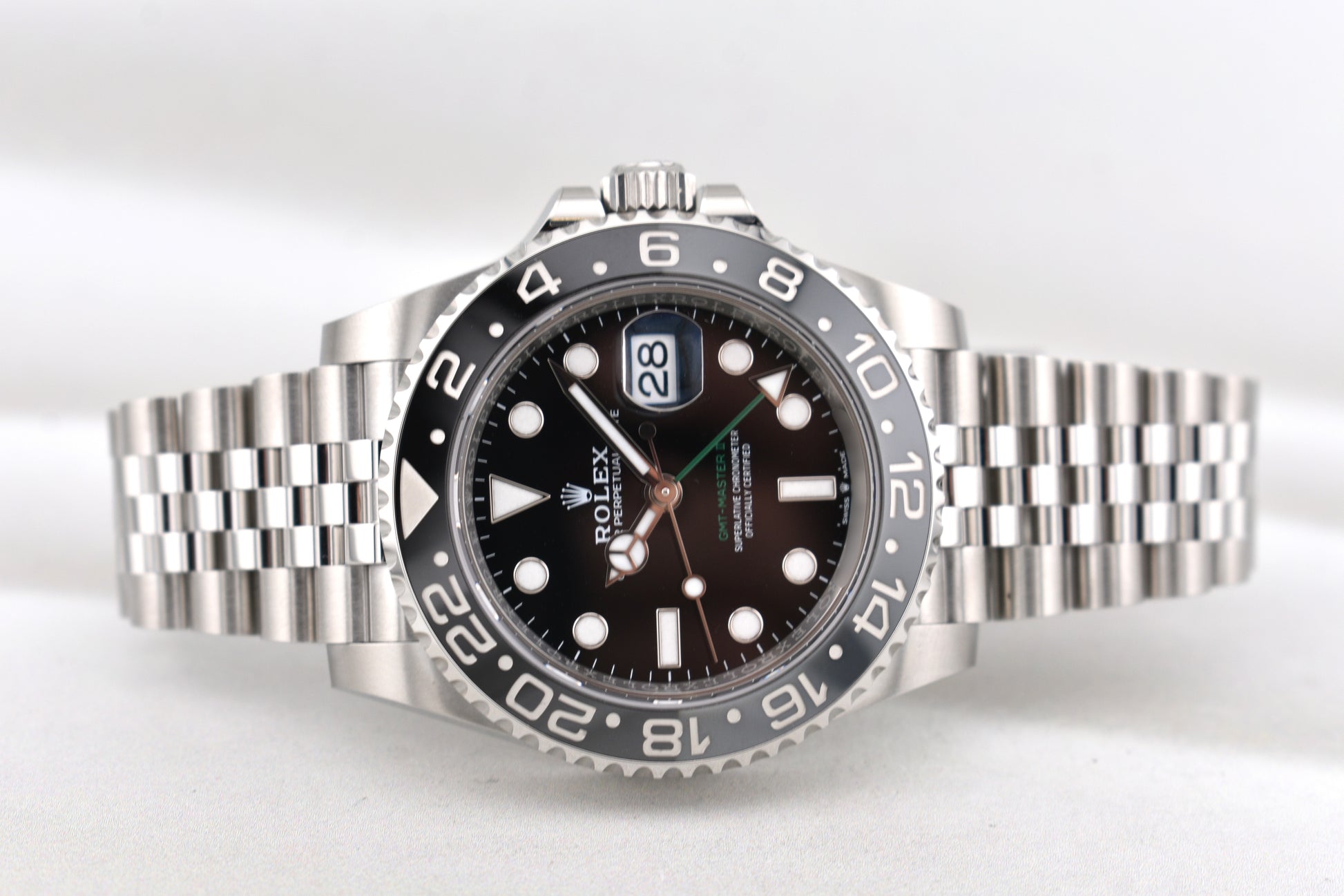 Rolex GMT Master II Bruce Wayne Jubilee Band 126710GRNR 2026
