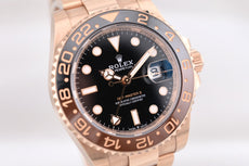 Rolex GMT Master II Rootbeer Rose Gold 126715CHNR 2023