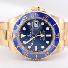 Rolex Submariner Date Yellow Gold Bluesy 126618LB 2022