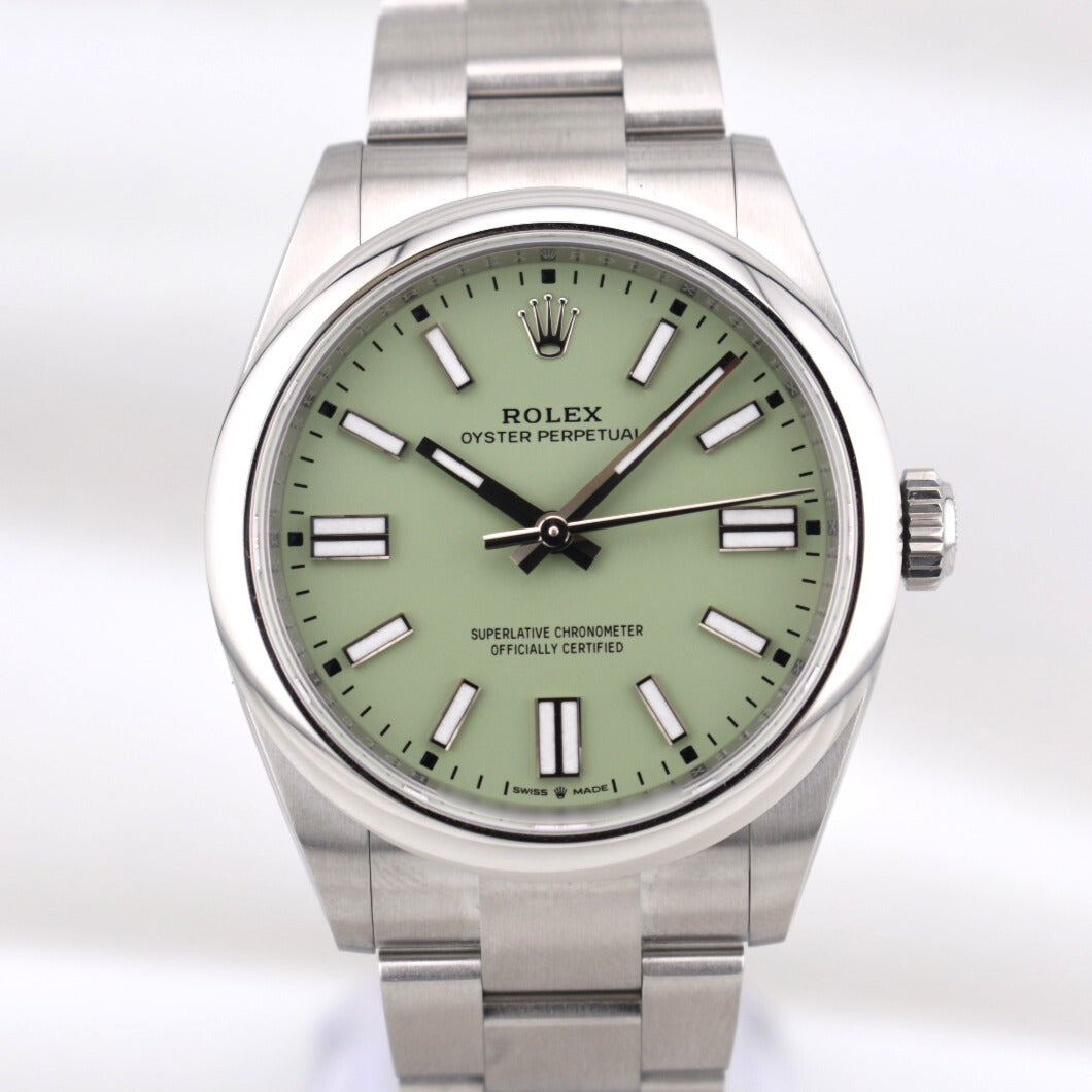 Rolex Oyster Perpetual 41 Pistachio Dial 134300 2026