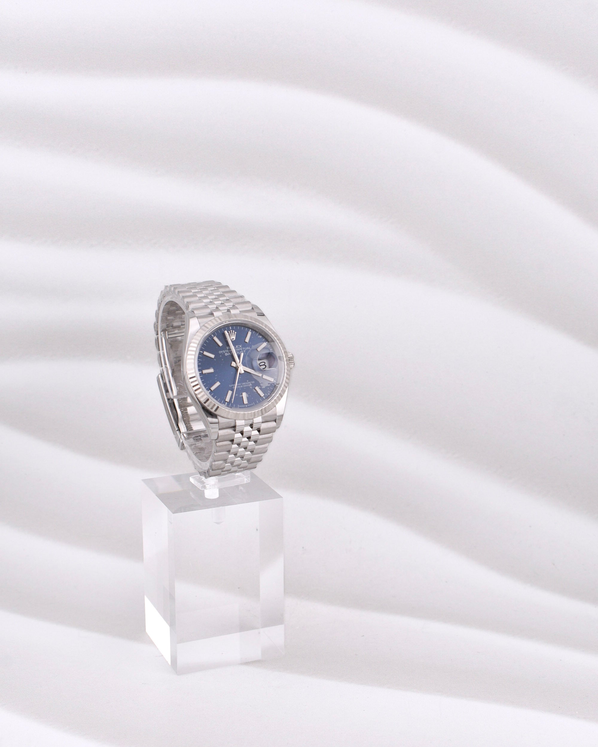 Rolex Datejust 41 Blue Index Dial Jubilee Band 126334 2023