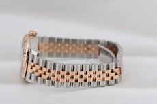 Rolex Datejust 31 Two Tone Everose Gold Chocolate Roman Dial 278271 2021