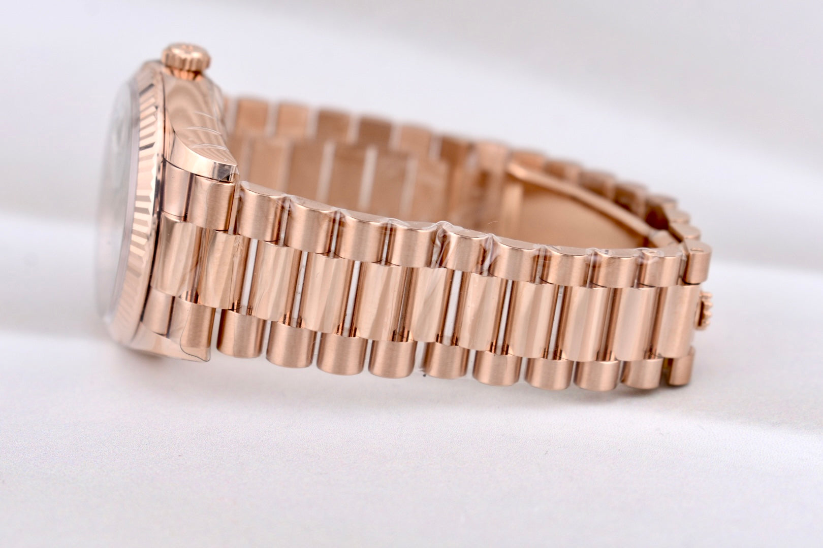 Rolex Day Date 36 Everose Gold Olive Dial 128235 2025