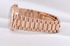 Rolex Day Date 36 Everose Gold Olive Dial 128235 2025