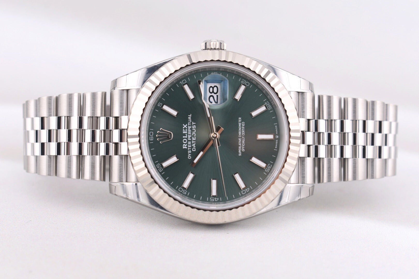 Rolex Datejust 41 Mint Green Dial 126334 2026