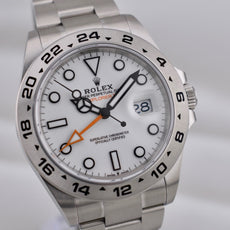Rolex Explorer II White Polar Dial 226570 2025