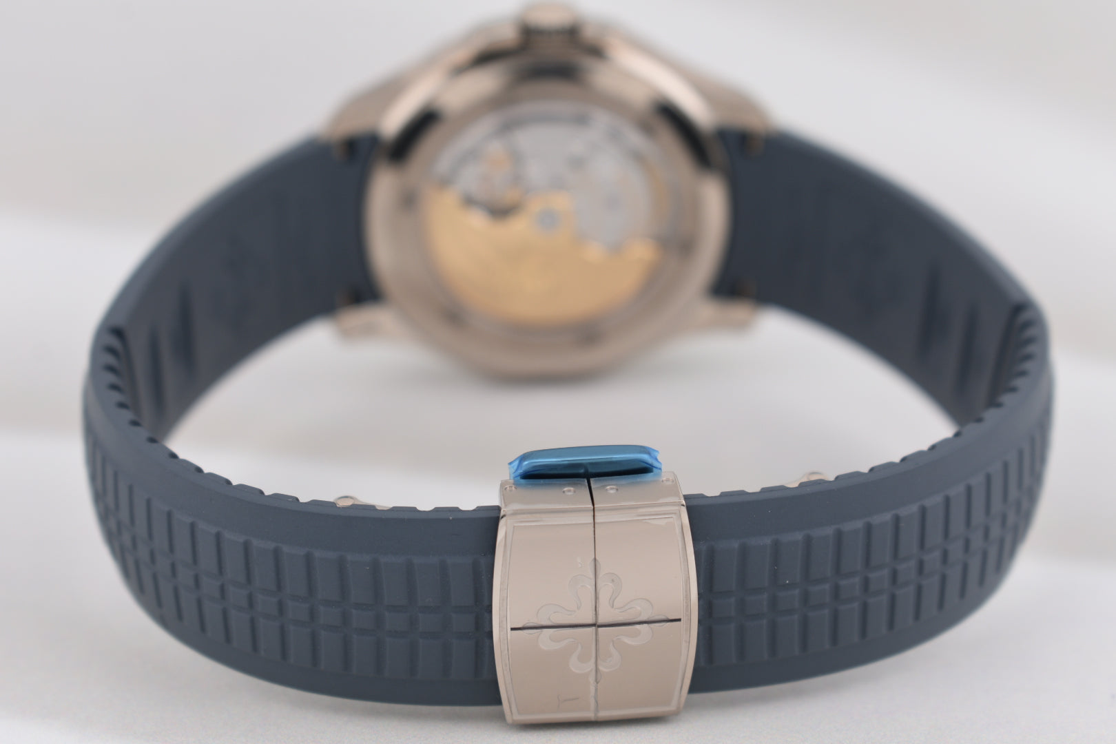Patek Philippe Aquanaut Travel Time White Gold Blue-Grey Dial 5164G-010 2025