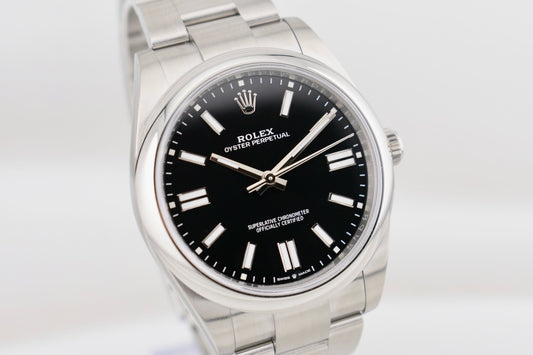 Rolex Oyster Perpetual 41 Black Dial 124300 2025