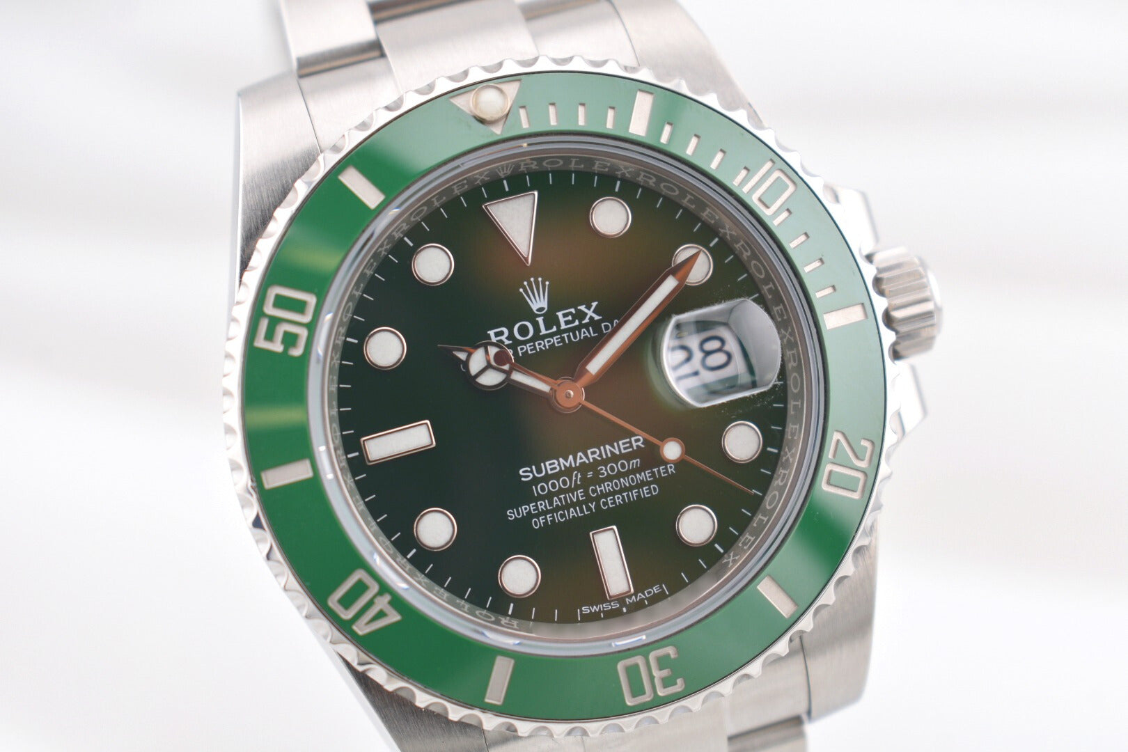 Rolex Submariner Date Hulk Green 116610LV 2019
