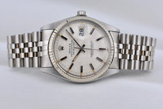 Rolex Datejust 36 Silver Linen Index Dial 16014 1978