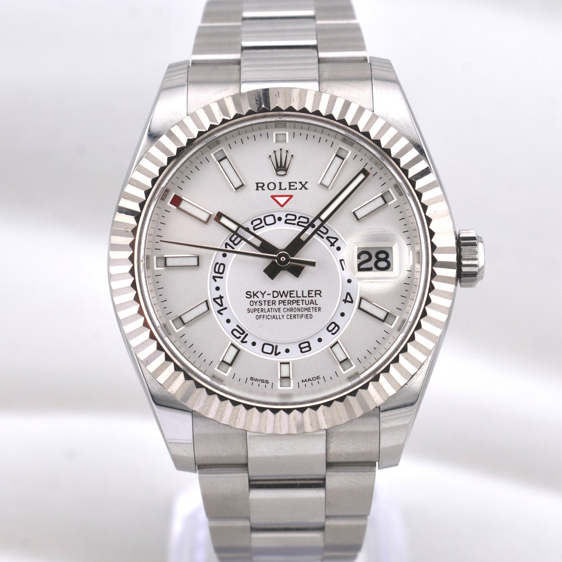 Rolex Sky Dweller White Dial Oyster Band 326934 2022