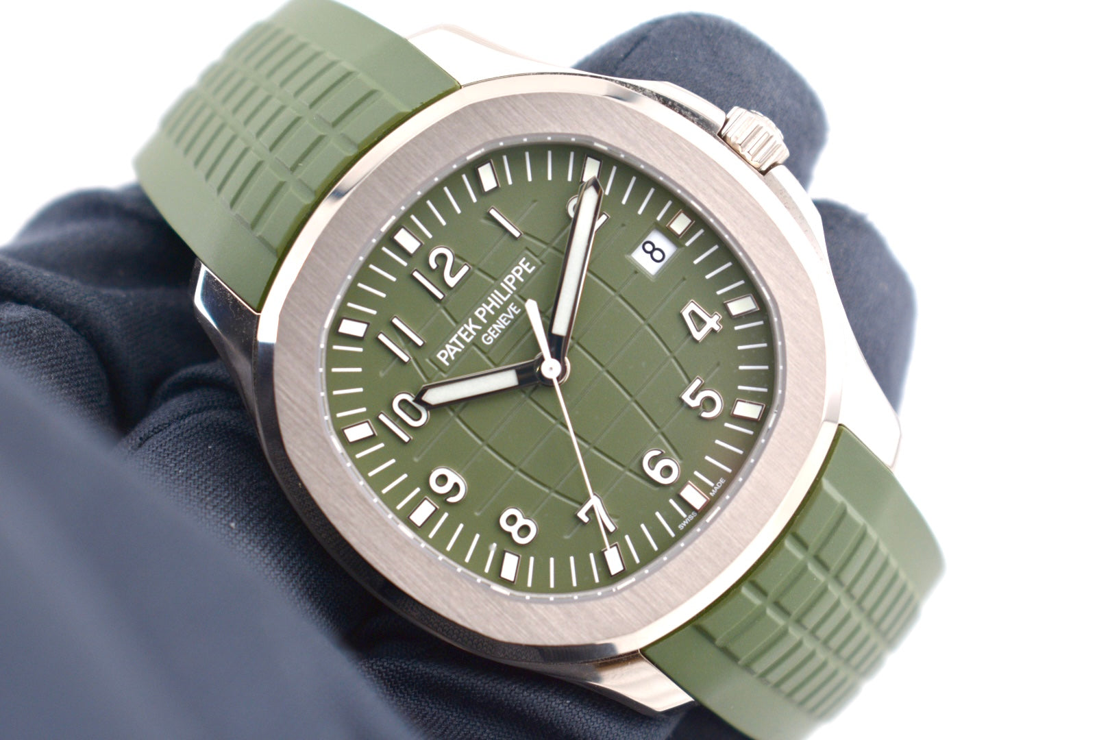 Patek Philippe Aquanaut White Gold Green Dial 5168G-010 2024
