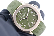 Patek Philippe Aquanaut White Gold Green Dial 5168G-010 2024