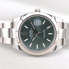 Rolex Datejust 41 Mint Green Dial 126334 2025