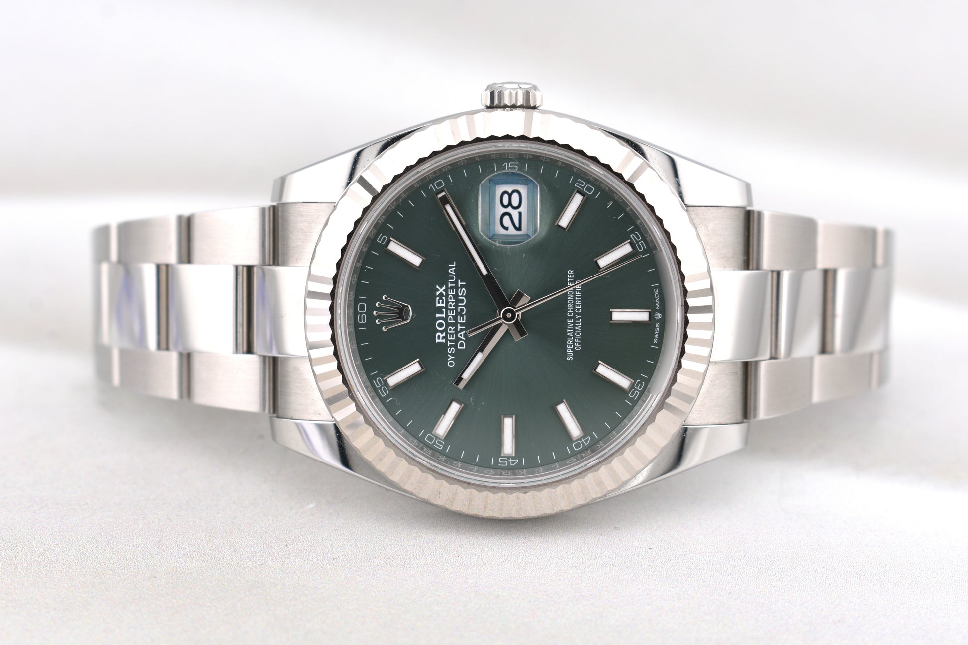 Rolex Datejust 41 Mint Green Dial 126334 2025