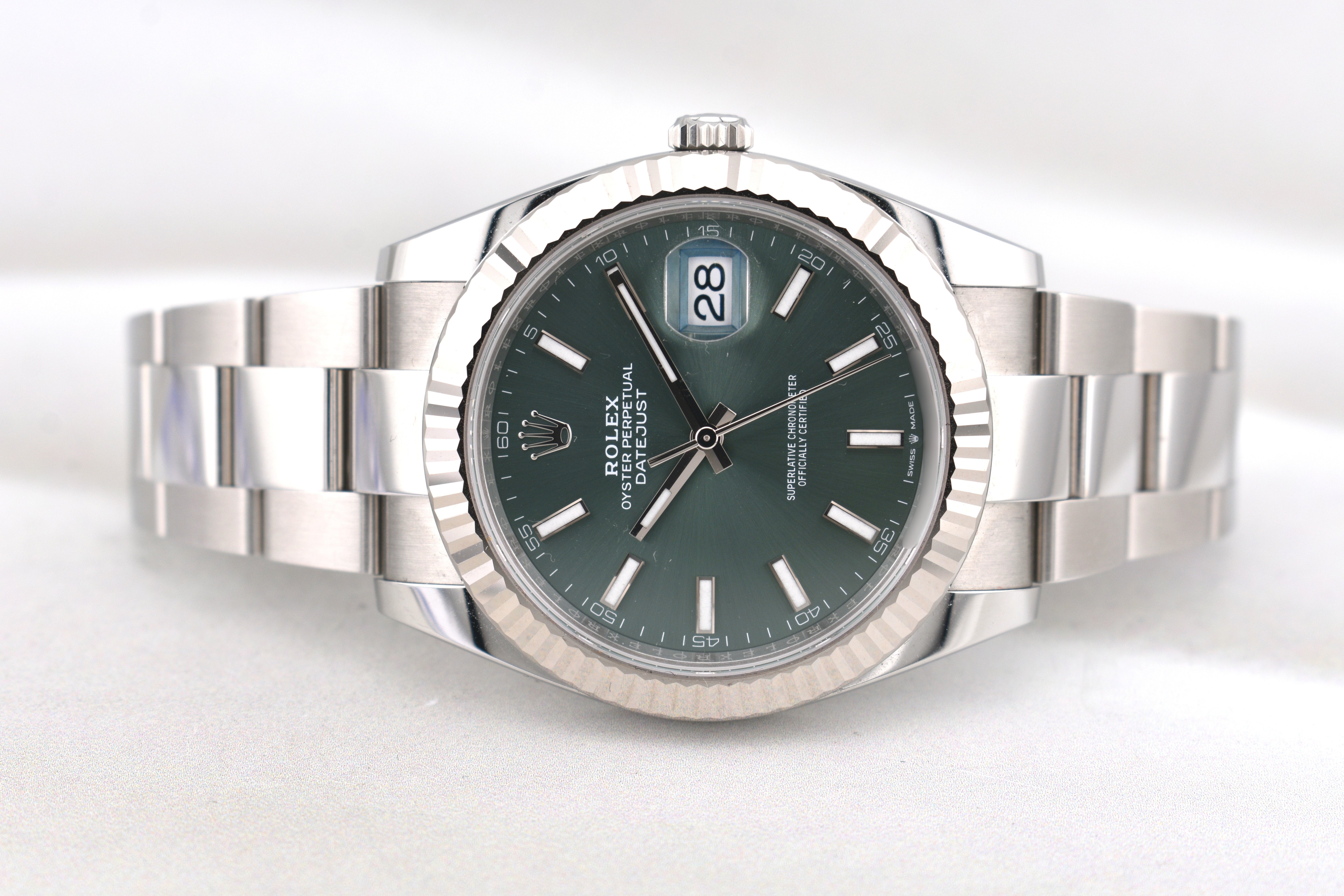 Rolex Datejust 41 Mint Green Dial 126334 2025