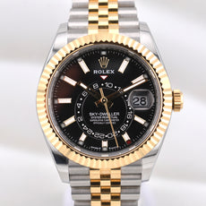 Rolex Sky Dweller Two Tone Black Dial Jubilee Band 336933 2023