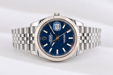 Rolex Datejust 41 Blue Index Dial 126334 2024