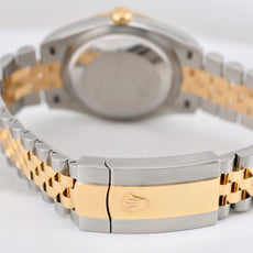 Rolex Datejust 36 Two Tone Yellow Gold Mother of Pearl Diamond Dial 126233 2025