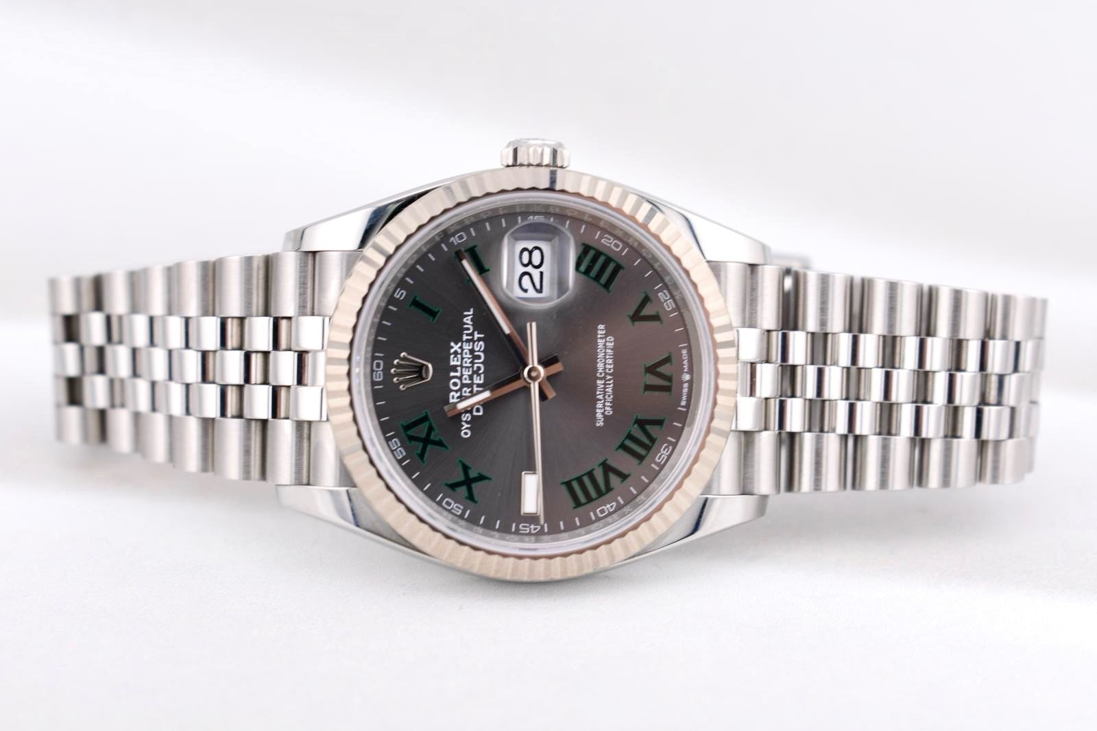 Rolex Datejust 41 Wimbledon Dial Jubilee 126334 2025