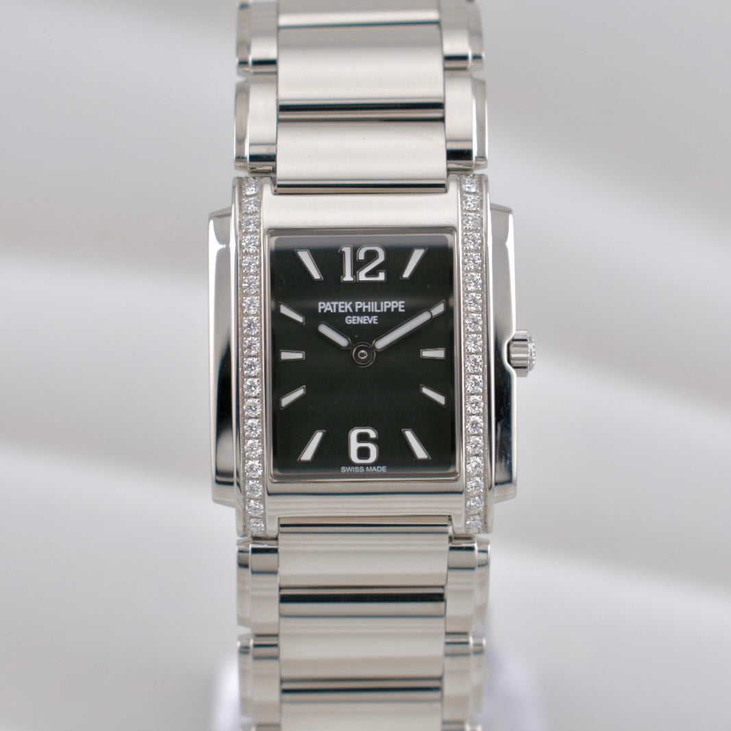 Patek Philippe Twenty~4 Diamond Olive Green Dial 4910/1200A-011 2025
