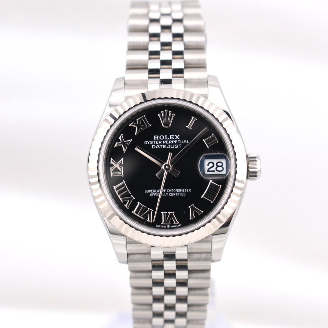 Rolex Datejust 31 Black Roman Dial 278274 2025