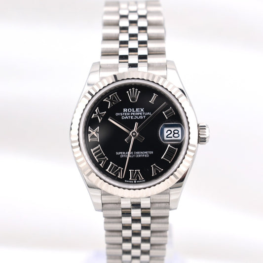 Rolex Datejust 31 Black Roman Dial 278274 2025