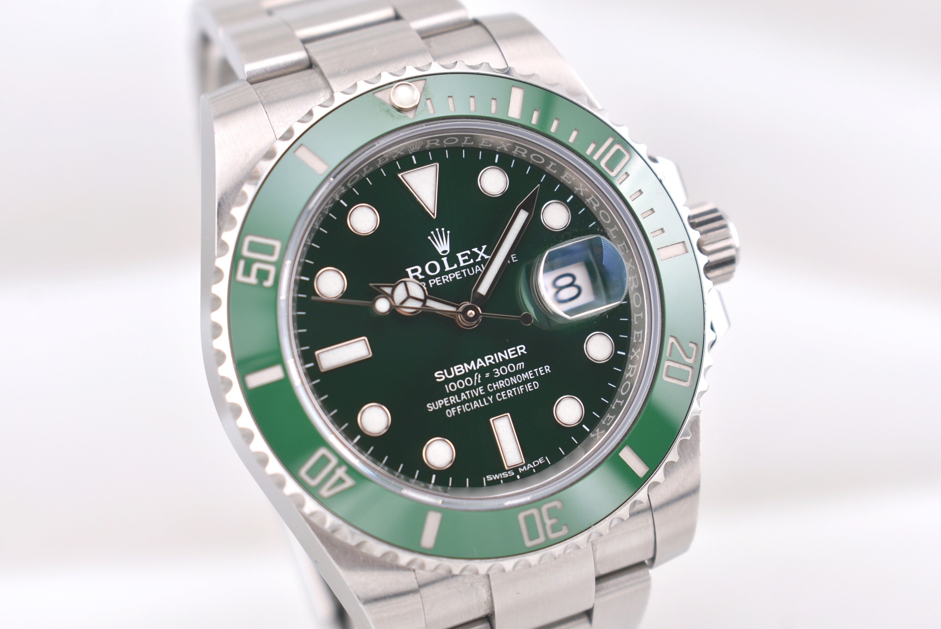 Rolex Submariner Date 'Hulk' Green 116610LV 2019