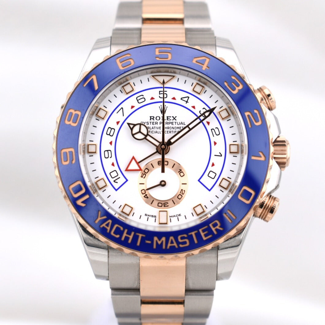 Rolex Yacht Master II Two Tone Rose Gold 116681 2022