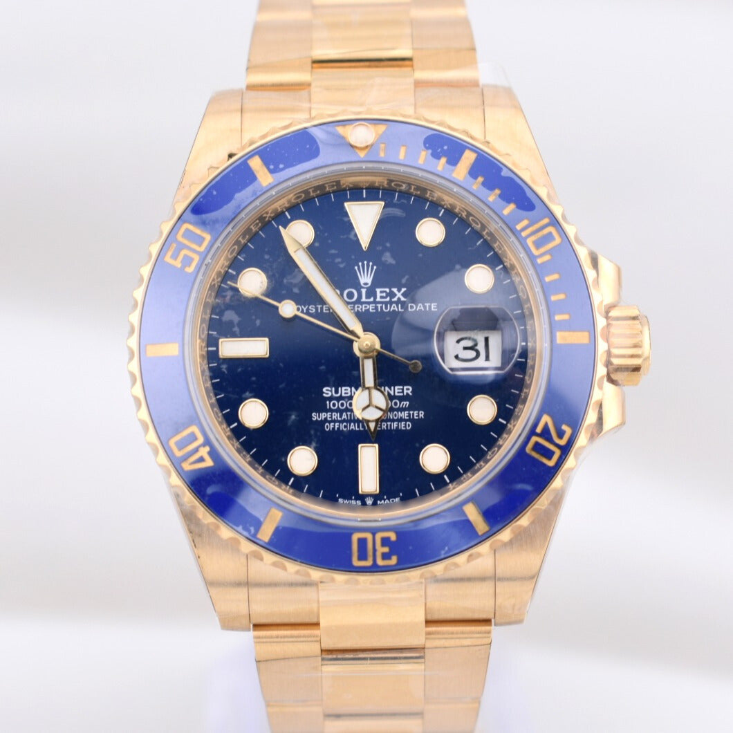 Rolex Submariner Date Yellow Gold Bluesy 126618LB 2022