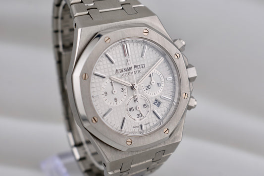 Audemars Piguet Royal Oak Chronograph White Dial 26320ST 2013