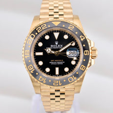 Rolex GMT Master II Yellow Gold Black Dial 126718GRNR 2024