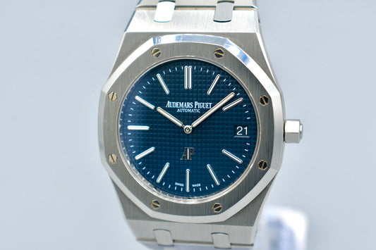 Audemars Piguet Royal Oak Jumbo Steel Blue Dial 15202ST 2017