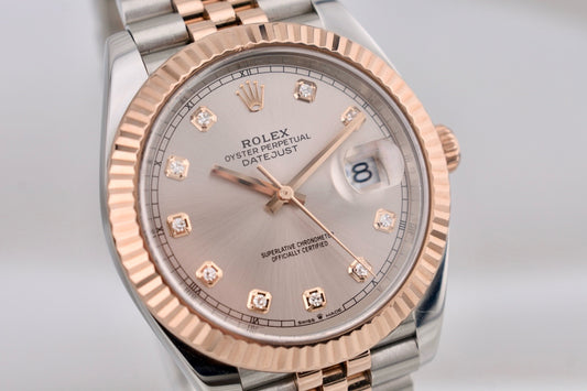 Rolex Datejust 41 Sundust Diamond Dial 126331 2022