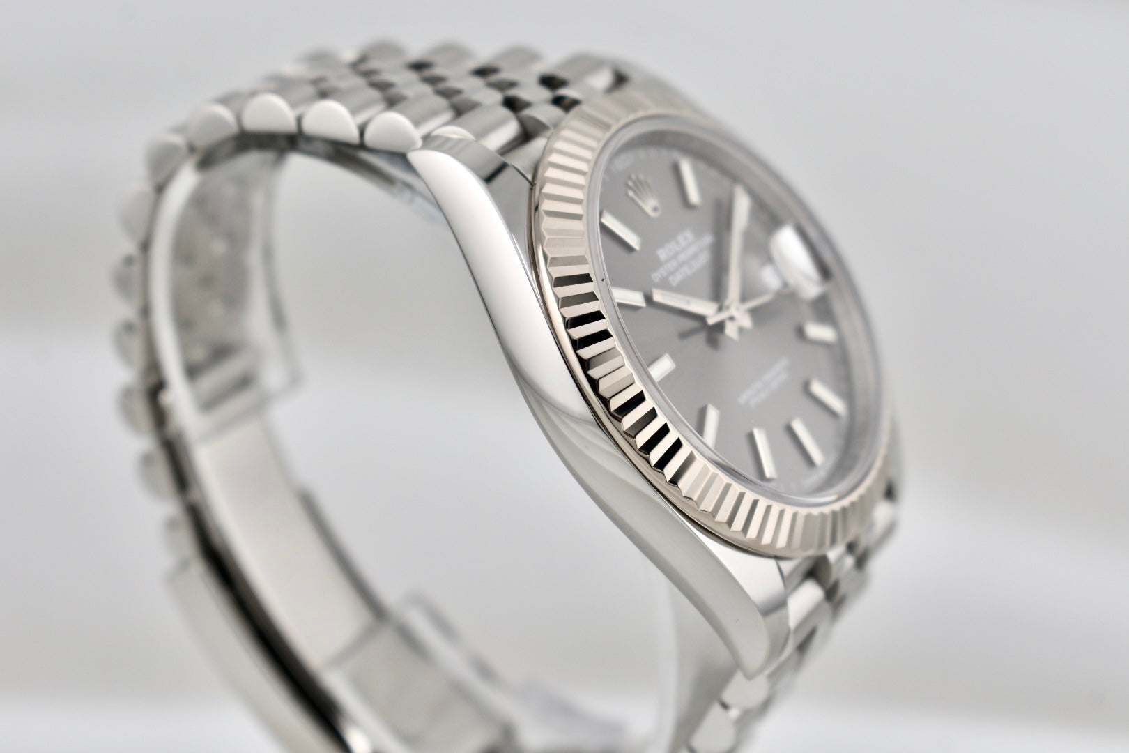Rolex Datejust 41 Rhodium Index Dial 126334 2025