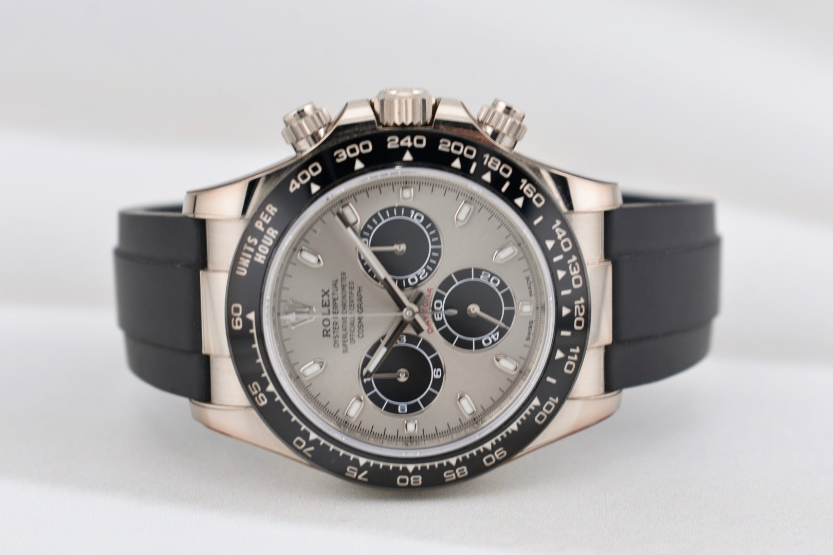 Rolex Cosmograph Daytona White Gold 'Ghost' Oysterflex 116509 2022