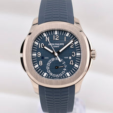 Patek Philippe Aquanaut Travel Time White Gold Blue-Grey Dial 5164G-010 2025