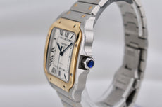 Cartier Santos De Cartier Large Two Tone Yellow Gold W2SA0009 2023
