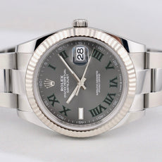 Rolex Datejust 41 'Wimbledon' Dial Oyster Band 126334 2025