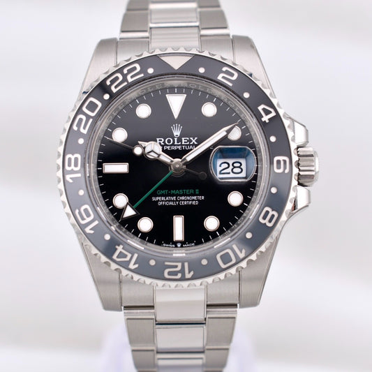Rolex GMT Master II Bruce Wayne Oyster 126710GRNR 2024