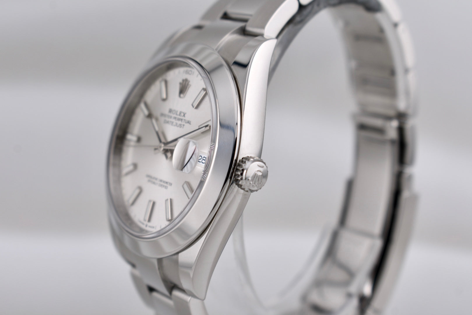 Rolex Datejust 41 Silver Index Dial 126300 2024
