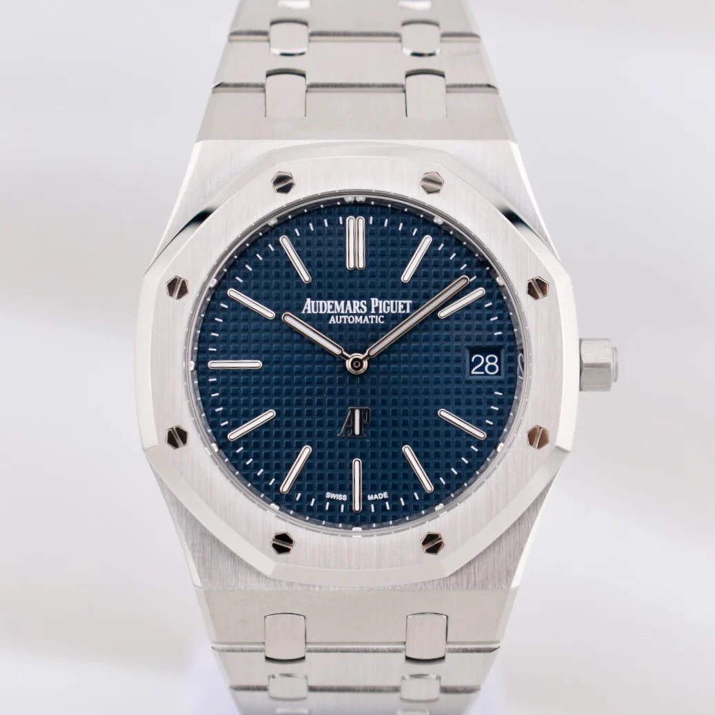 Audemars Piguet Royal Oak Jumbo Extra Thin 39mm Blue Dial 16202ST 08/2025