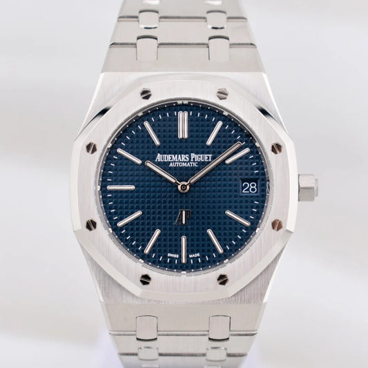 Audemars Piguet Royal Oak Jumbo Extra Thin 39mm Blue Dial 16202ST 08/2025