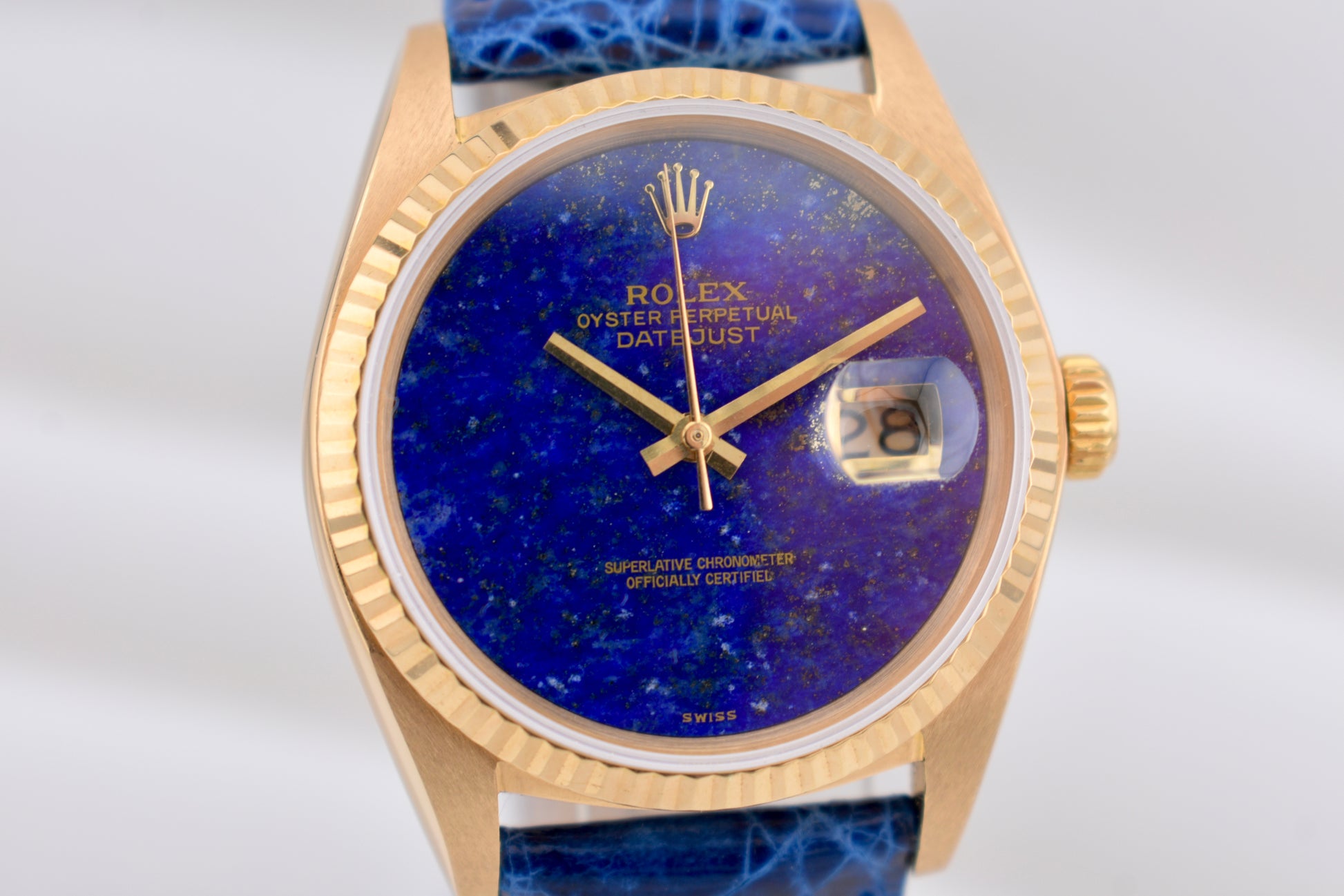 Rolex Datejust 36 Lapis Lazuli Dial 16018 1987