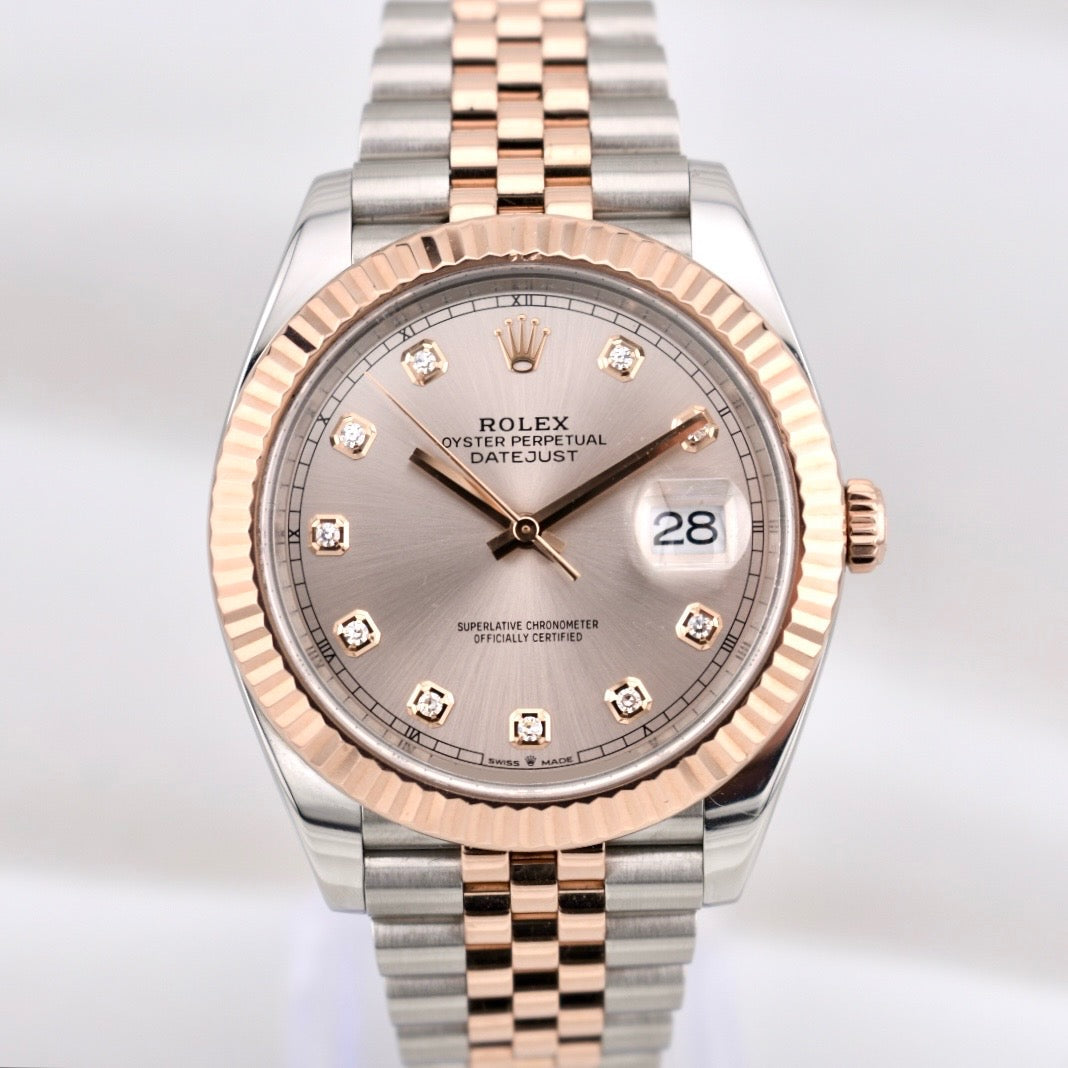 Rolex Datejust 41 Sundust Diamond Dial 126331 2022