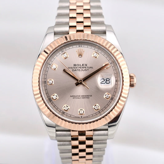 Rolex Datejust 41 Sundust Diamond Dial 126331 2022