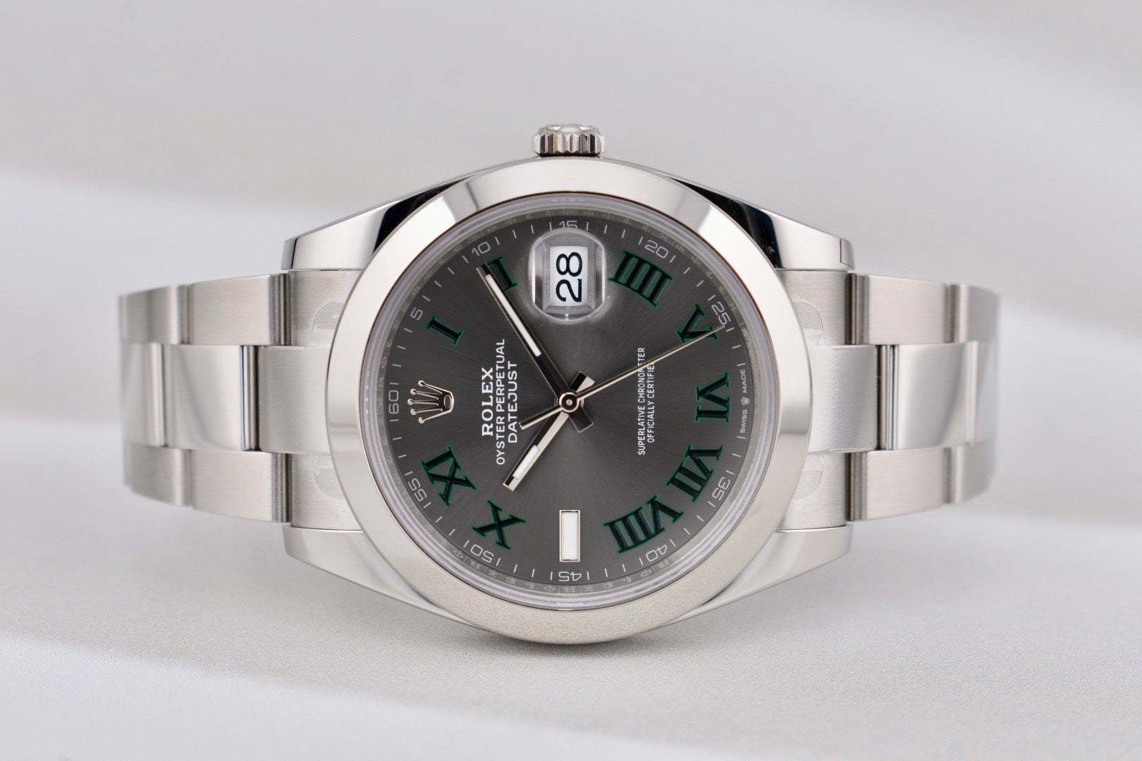 Rolex Datejust 41 'Wimbledon' Dial 126300 2024